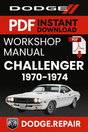 Dodge Challenger service manual