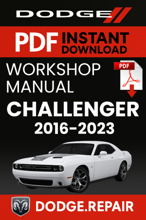 Dodge Challenger Workshop Service Repair Manual (2016–2024)