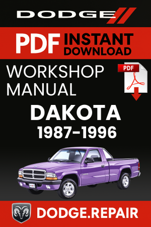 Dodge Dakota Service Manual