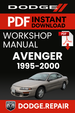 Dodge Avenger Workshop Repair Manual 1995-2000 Download PDF
