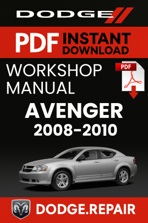 Dodge Avenger Workshop Repair Manual 2008-2010 Download PDF